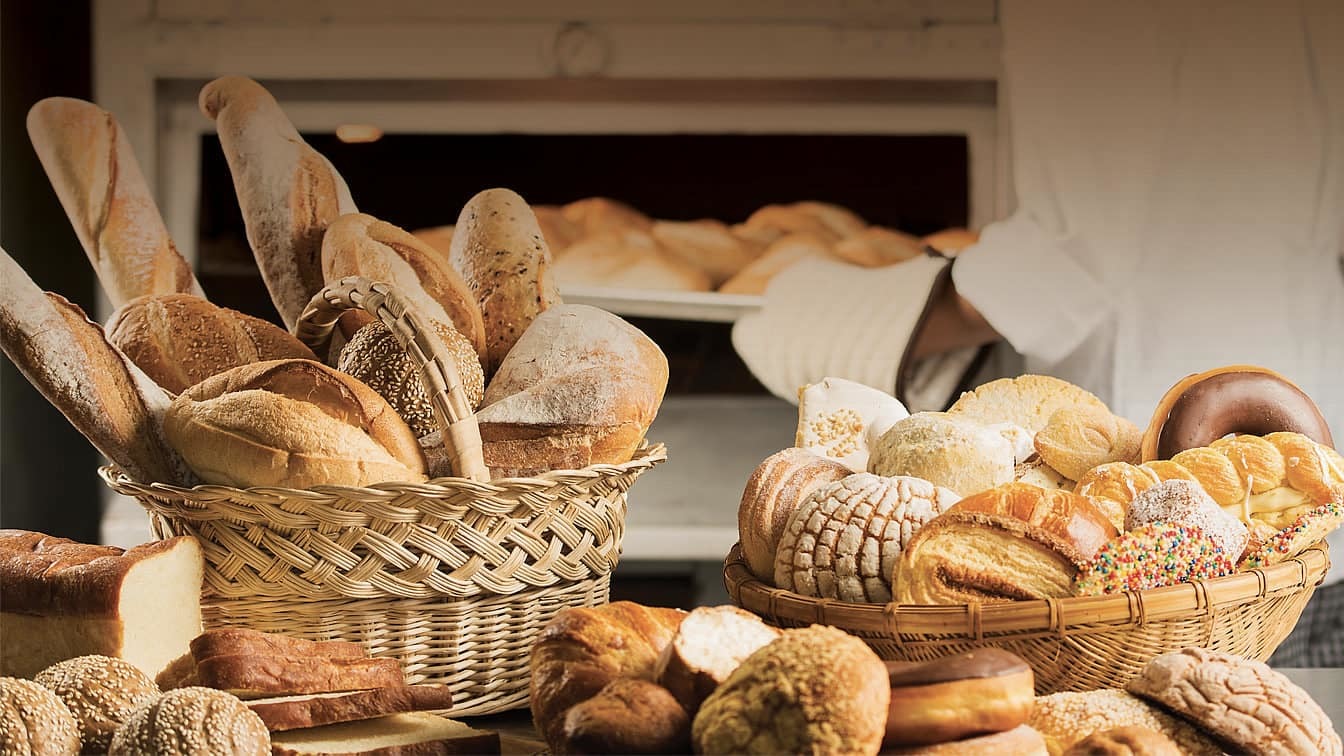 Breads, cakes and pastries made with Bunge Mexico products.