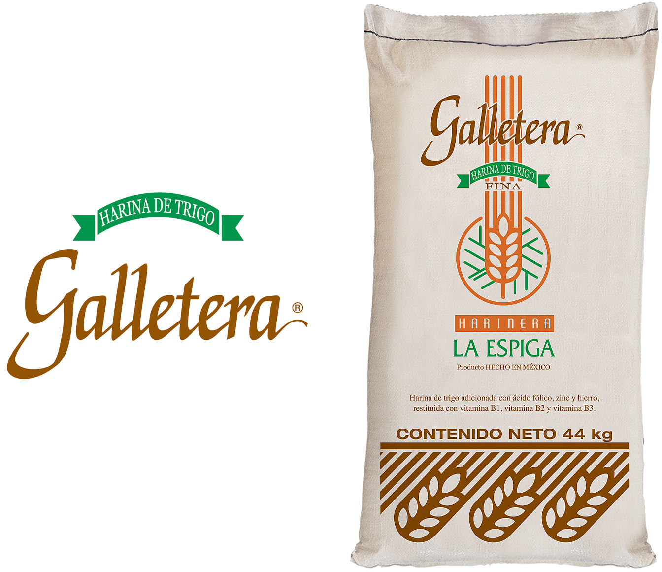 Galletera es la harina de trigo especial para galletería fina.