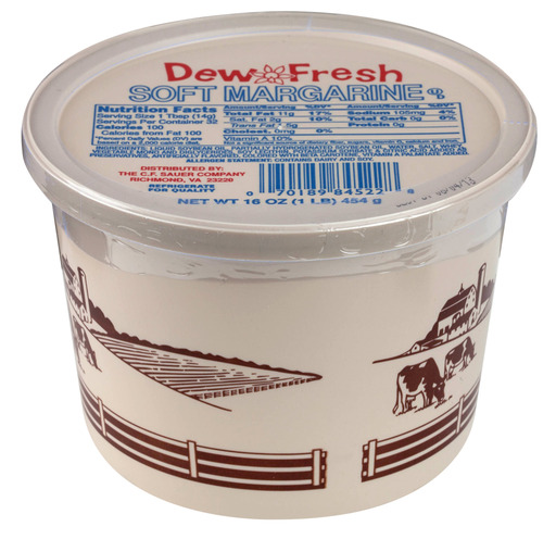 Dew Fresh Margarine 1lb Tub