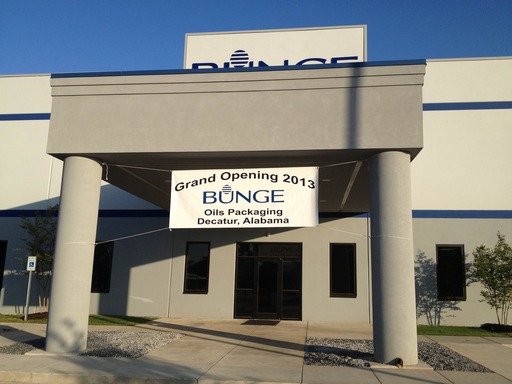 Bunge celebrates grand opening of its new packaging facility in Decatur, Ala.